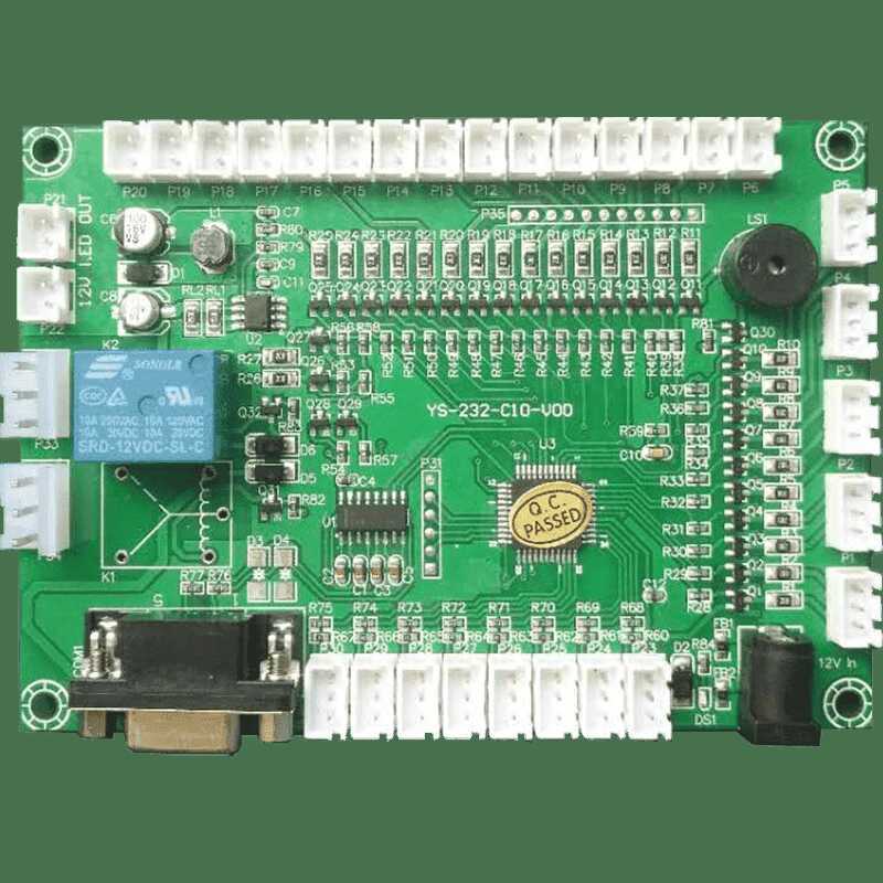 自助終端設備LED燈控制電磁鎖開人體感應模塊觸發(fā)RS232多功能控制板 - 產(chǎn)品展示