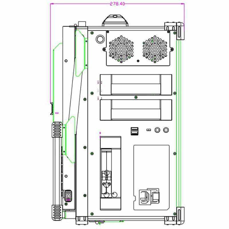 便攜式23.8寸雙屏折疊計算機加固防振工業(yè)級工控電腦多功能一體機中性貼牌支持定制國產系統(tǒng) - 產品展示