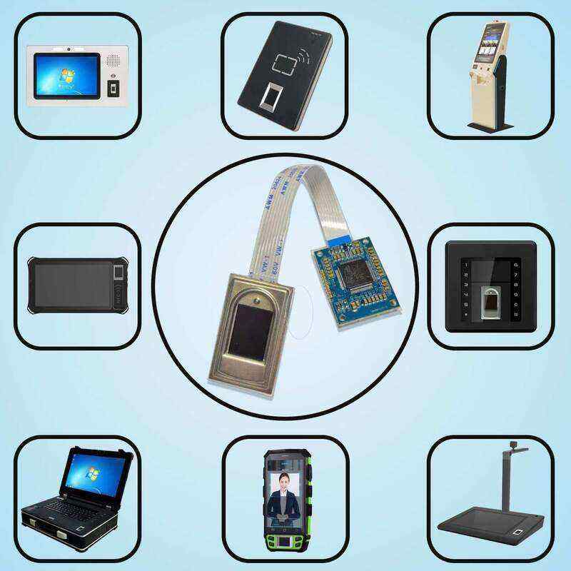 博奧智能 BA-ZW0C 指紋識(shí)別模塊：自研電容傳感 + 高速 DSP，集成指紋錄入 / 比對(duì) / 存儲(chǔ)全功能 - 產(chǎn)品展示